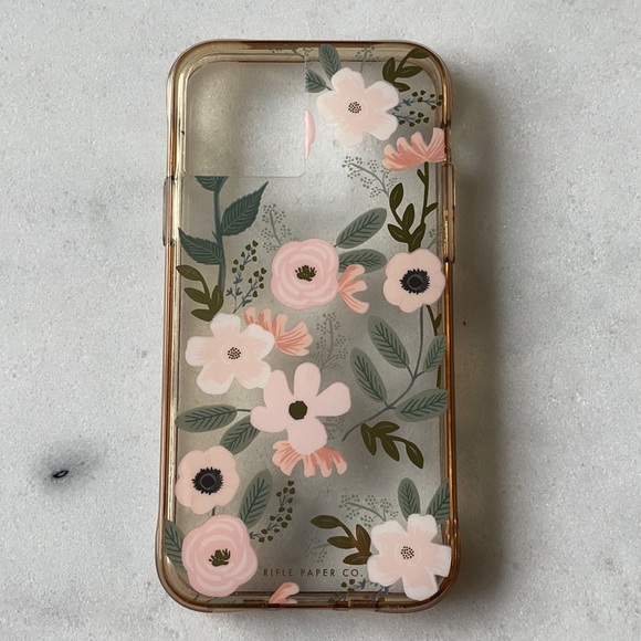 iPhone 11Pro Rifle Paper Co. Clear Wildflower Case